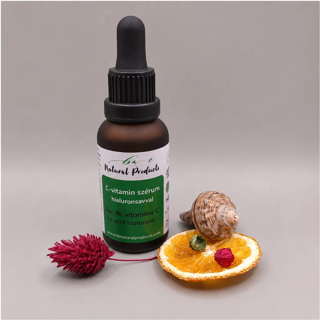 BinaturalProducts - C-vitamin szérum hialuronsavval